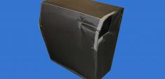cover which can be placed on a boiler to prevent radiation heat to other areas